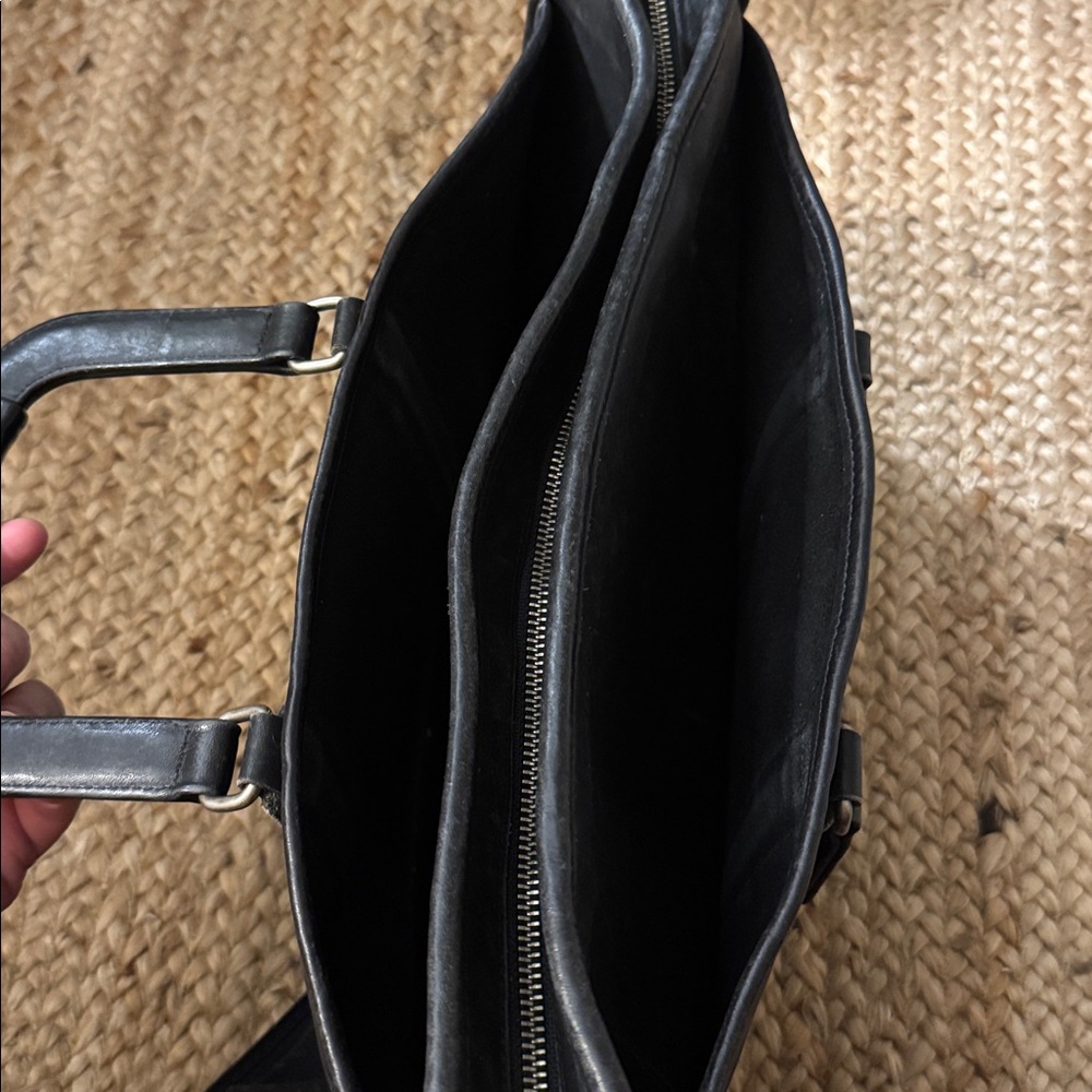 Vintage Coach Lexington Embassy Briefcase Fabric Strap Silver Hardware Bag - Picture 13 of 13